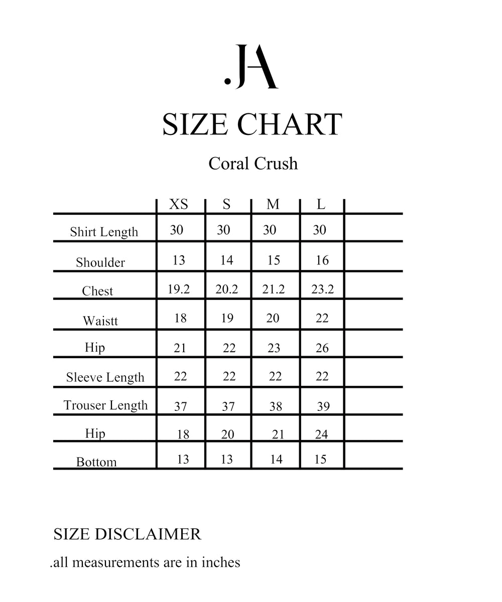 Size chart image